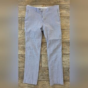 Paisley & Gray Navy and White Striped Pants